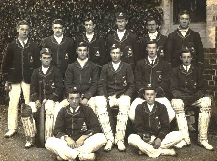 Boys 1st Cricket XI, 1906 VSA Champions.